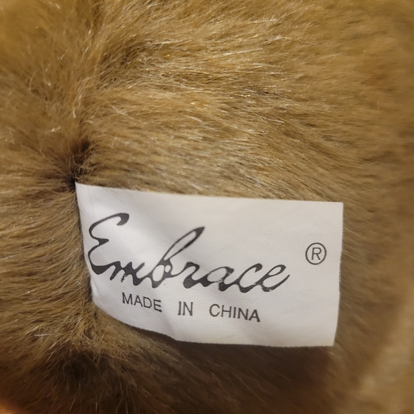 Extremely Rare 1989 Embrace Platinume12" Gorilla W/Banana Side Eyed W/Bearhanger - Picture 6 of 9